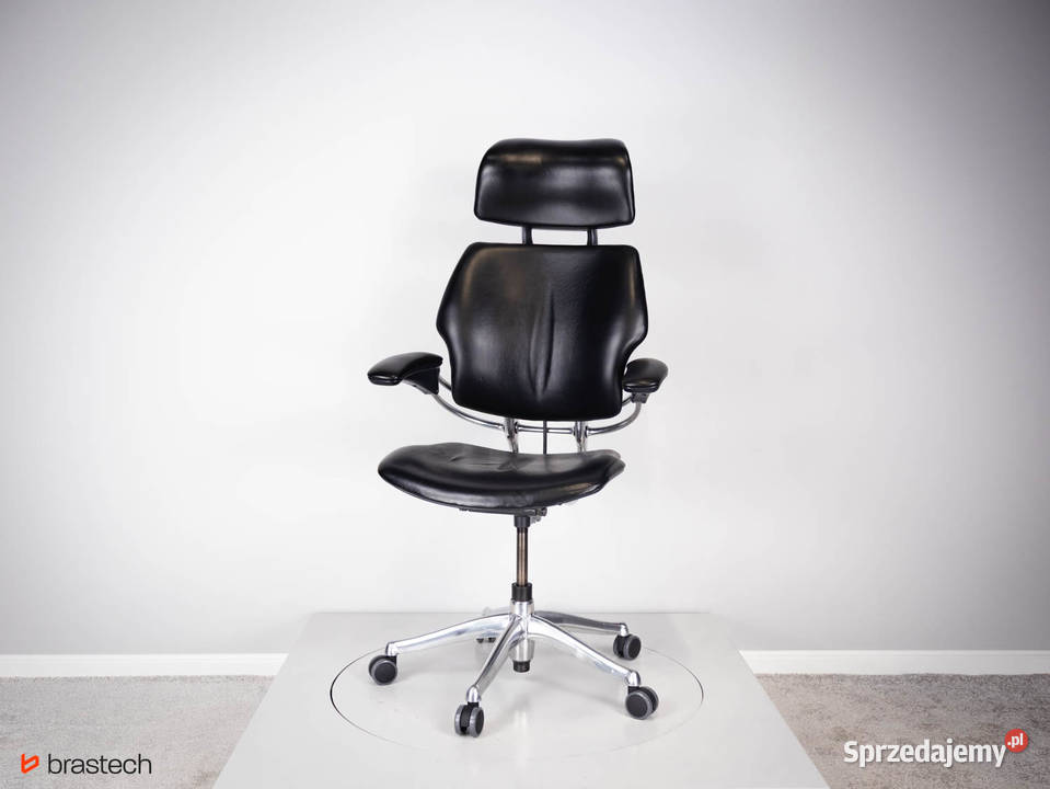 Fotel biurowy Humanscale Freedom Skórzany pomorskie Sątoczno