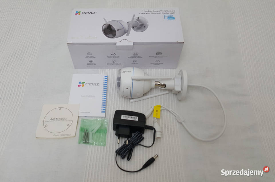 EZVIZ EzTube FHD 1080 KAMERA Z SYRENĄ WIFI Poznań