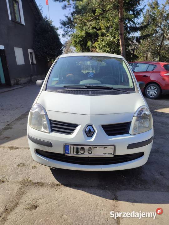 Renault Modus uszkodzony silnik