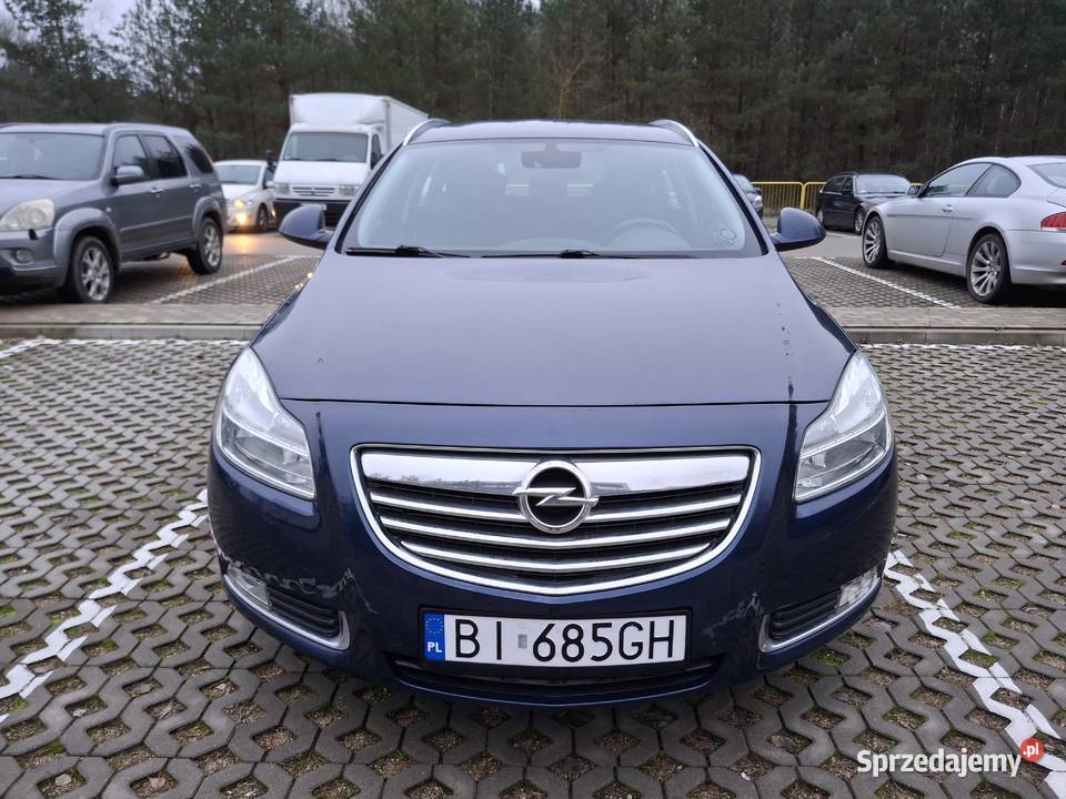 Opel Insignia Sports Tourer 2011 14 Turbo 140 poduszka powietrzna Białystok