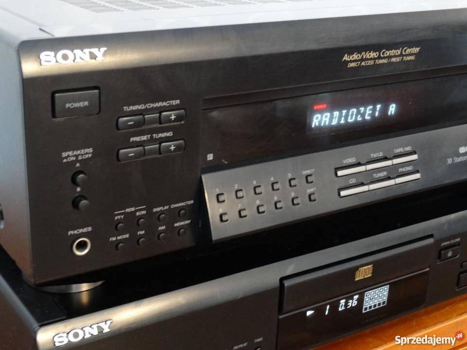 Amplituner Sony STRDE215 RDS mocny i sprawny Jasło