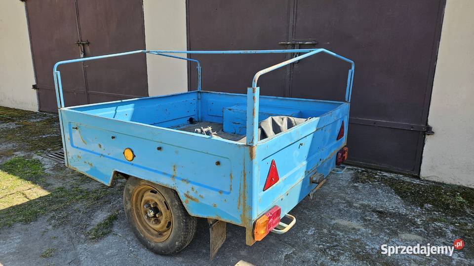 Przyczepka lekka samochodowa z dokumentami Do samochodów osobowych Nasielsk