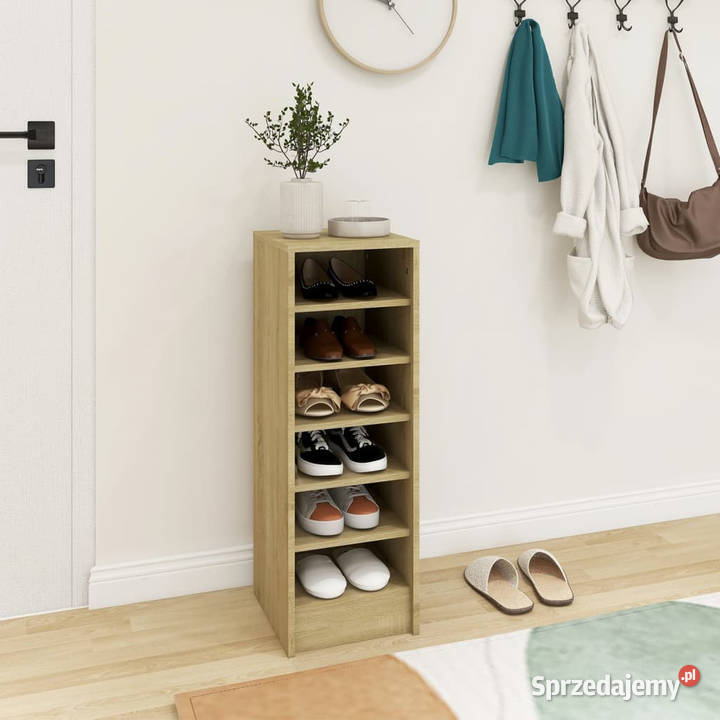 Szafka na buty dąb sonoma 315x35x90 WM809002 Warszawa