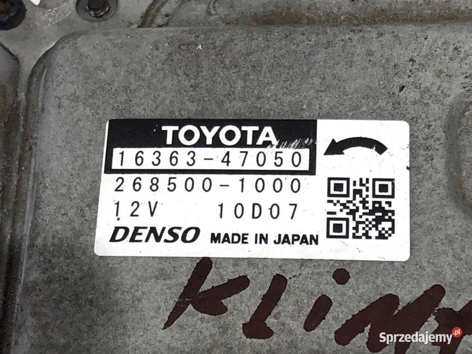 SILNICZEK WENTYLATORA KLIMATYZACJI TOYOTA