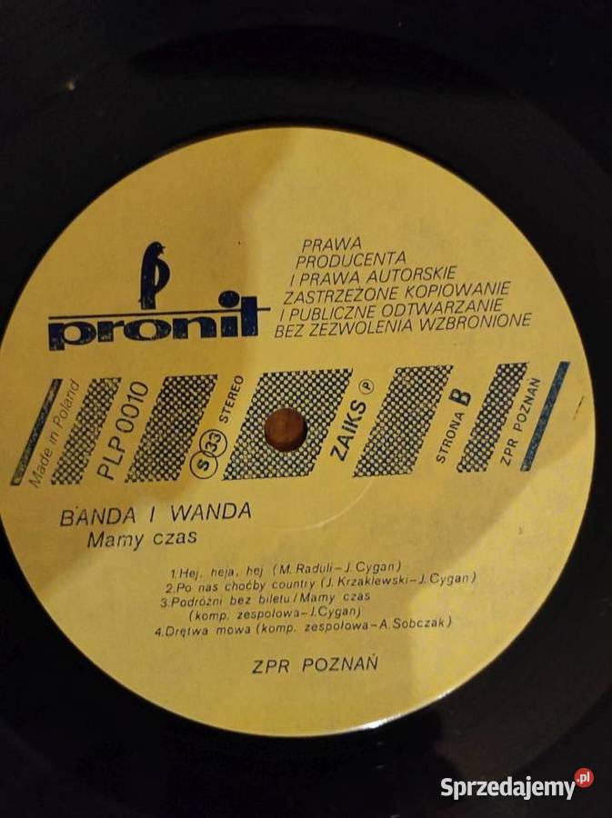 1985 Banda i Wanda Mamy czas Płyta gramofonowa