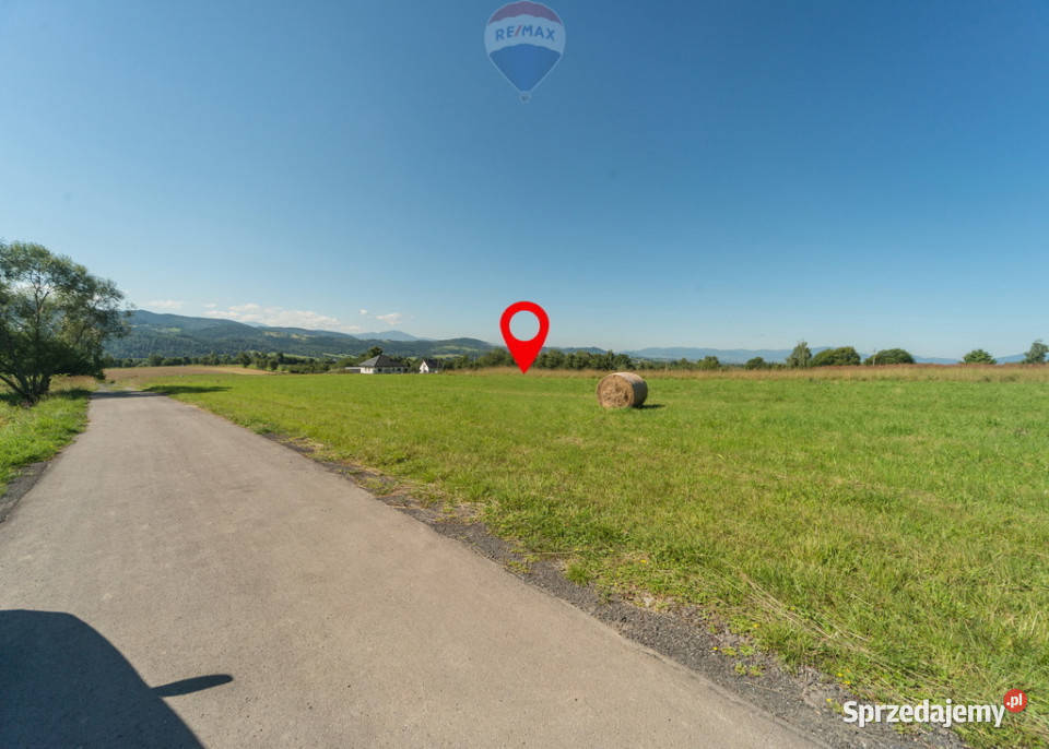 BLACK WEEKS Działka budowlana z widokiem na góry Ślemień