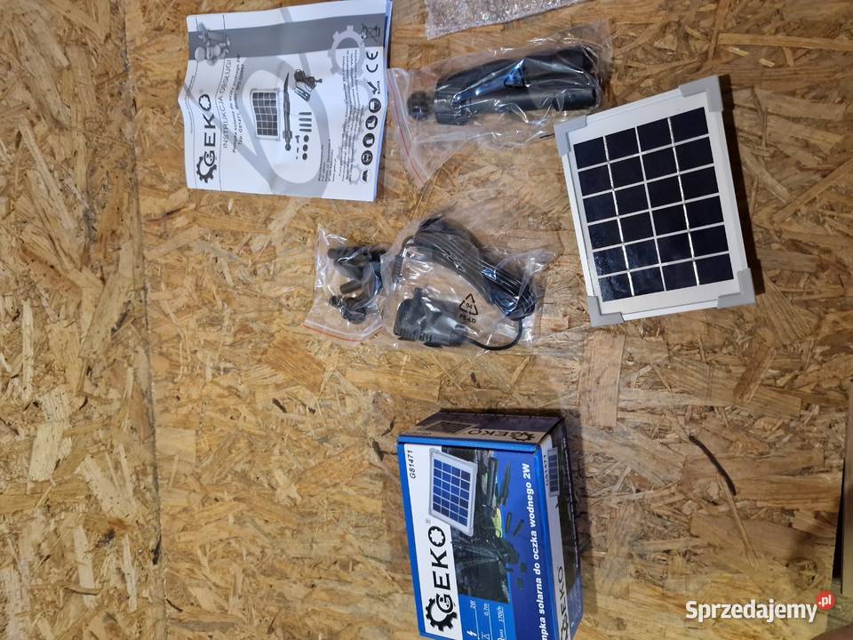Pompka solarna do oczka wodnego 2W 10 Kod Głogowa