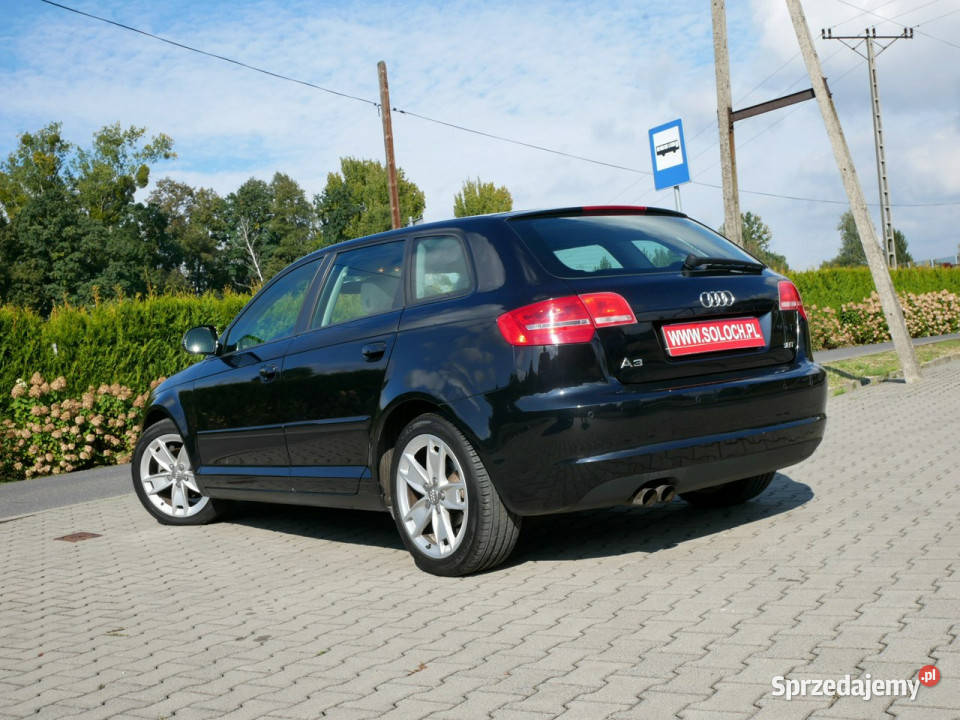 Audi A3 18TFSI 160 Sportback 5 Drzwi GrzFotele wspomaganie kierownicy A3 Goczałkowice-Zdrój