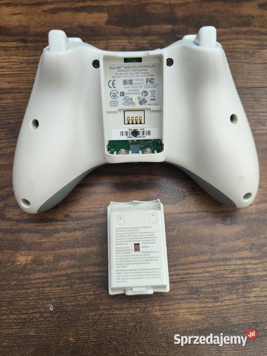 Oryginalny bezprzewodowy pad do Xbox 360 biały Tarnobrzeg sprzedam