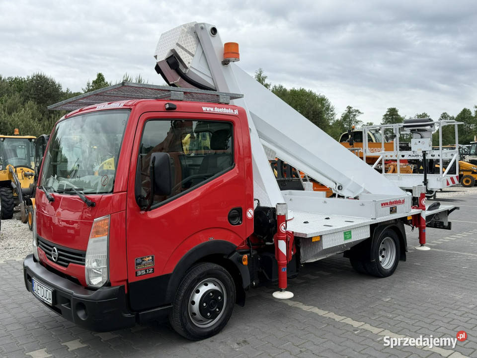 Nissan Cabstar Podnośnik Koszowy 26m Palfinger nieuszkodzony Widełki