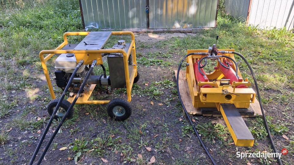 Urządzenie hydrauliczne do przecisków sprzedam