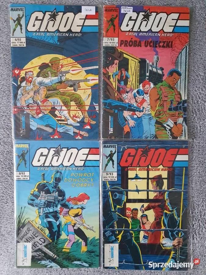 G I Joe wydawnictwo TmSemic zestaw 21 komiksów pomorskie Gdynia