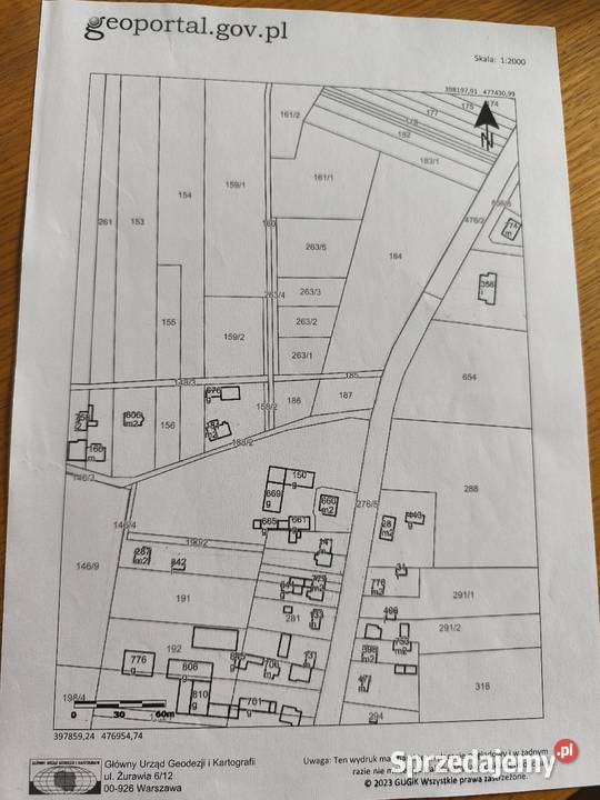 Sprzedam działkę budowlaną WZ media 35m Czeszewo