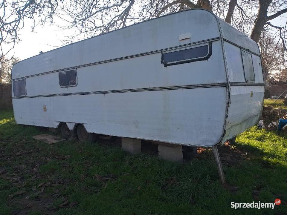 Przyczepa kempingowa duża do remontu zachodniopomorskie