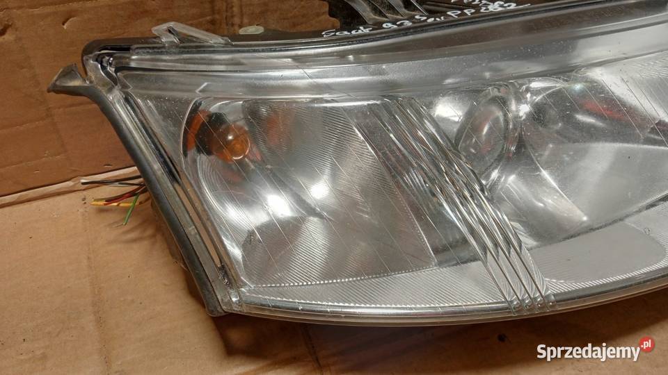 SAAB 93 LAMPA PRZÓD PRAWA EU wielkopolskie Zbierkowo