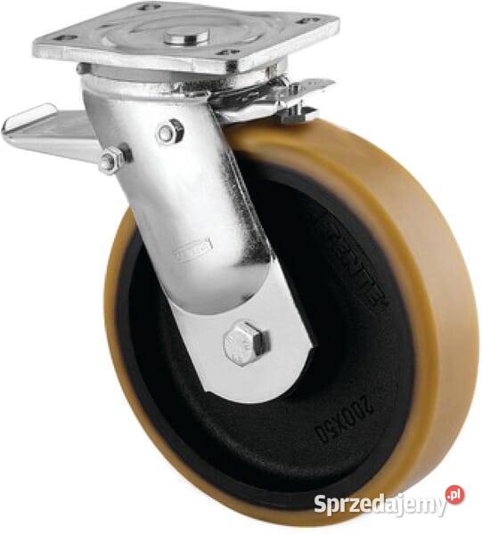 Koło skrętne widły i płytka ze spawanej stali Do maszyn uprawowych Kamionna