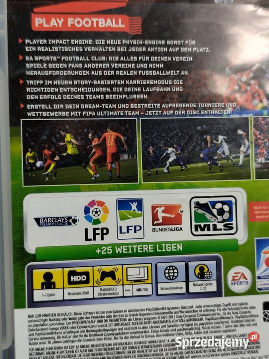 PlayStation 3 Fifa 12 Poddębice