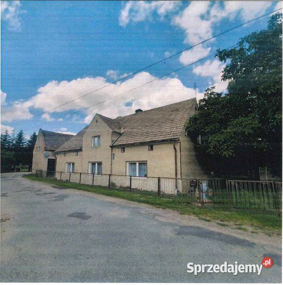 Syndyk sprzeda siedlisko dom i budynki Pomianów Górny sprzedam