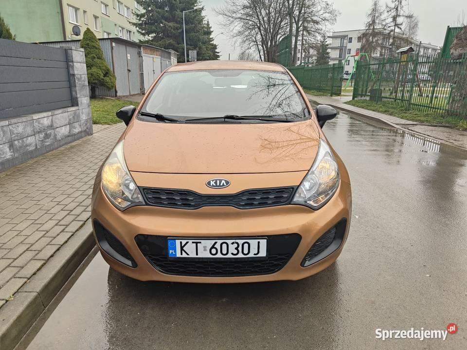 KIA RIO 2012r 12 86 Zarejestrowany małopolskie Tarnów sprzedam