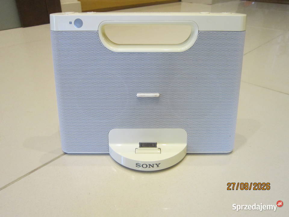 Stacja dokująca SONY RDPM7iP z podstawką Apple Warszawa sprzedam