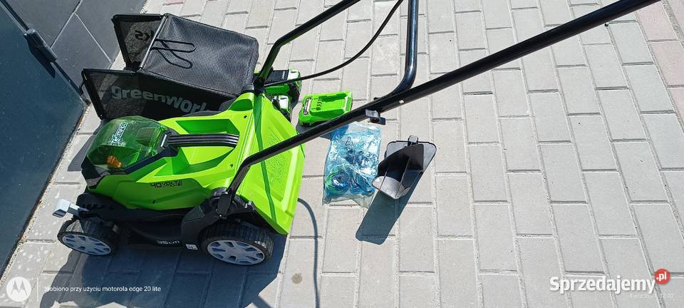 Sprzedam kosiarkę akumulatorową Greenworks 40V dolnośląskie Strzegom