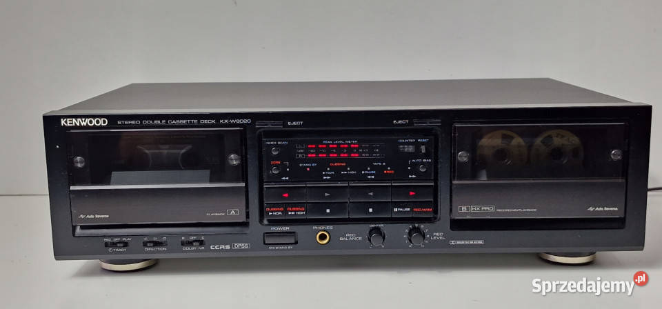 Kenwood magnetofon dwukasetowy KX W 6020 KXW6020 Międzychód sprzedam