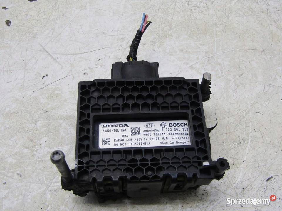 STEROWNIK MODUŁ RADAR DISTRONIC HONDA CIVIC X osobowe sprzedam