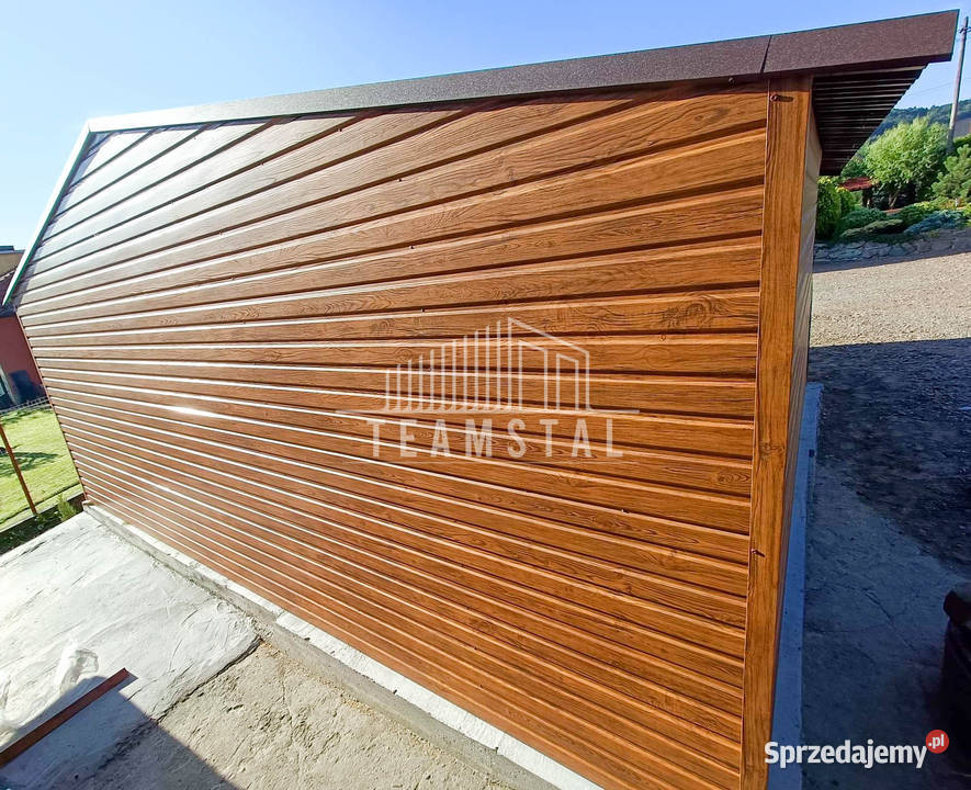 GARAŻ BLASZANY 45m x 5m dwuspad Brama drzwi samodzielny Katowice