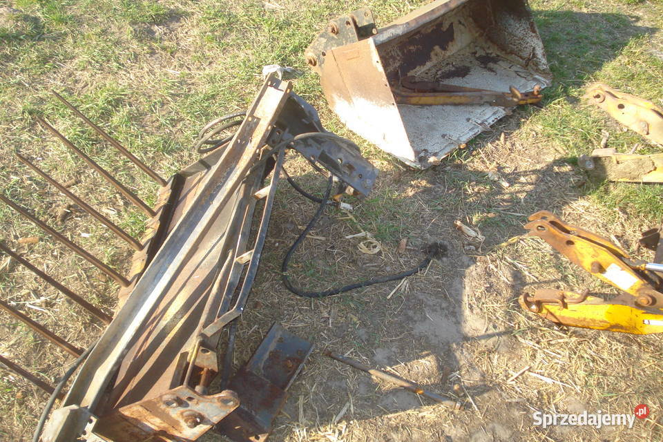 tur ładowacz czołowy renault 7414 nieuszkodzony Pozostałe Zduny