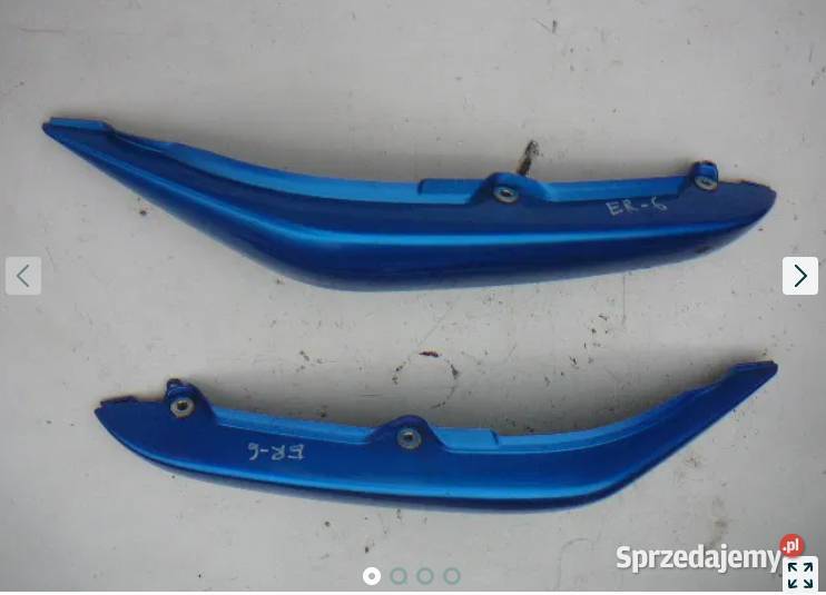 boczek zadupek Kawasaki ER 6F 2007r Ostrów Wielkopolski