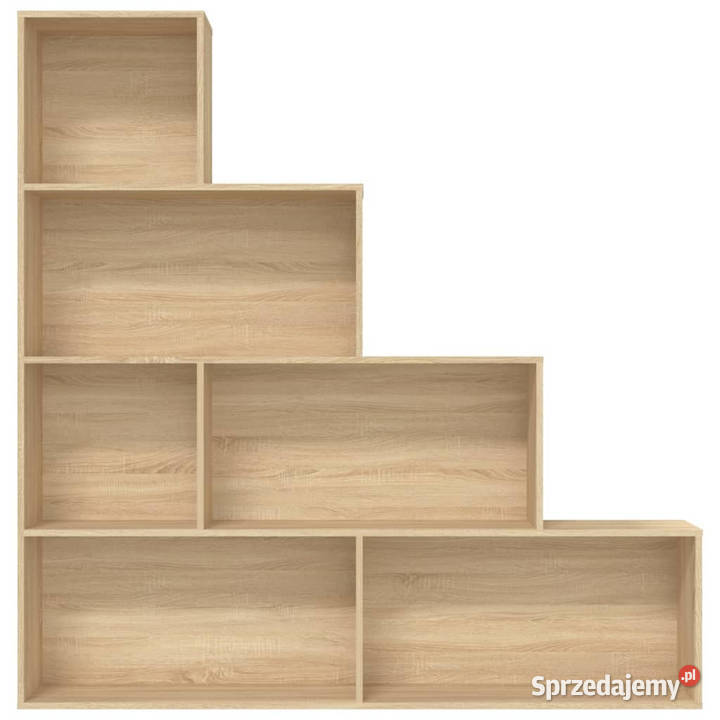 Regałpółka dąb sonoma 155x24x160 materiał