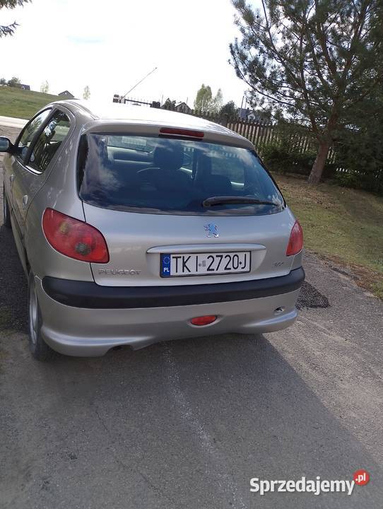 PEUGEOT 206 2003 11 BENZYNA nieuszkodzony Brynica