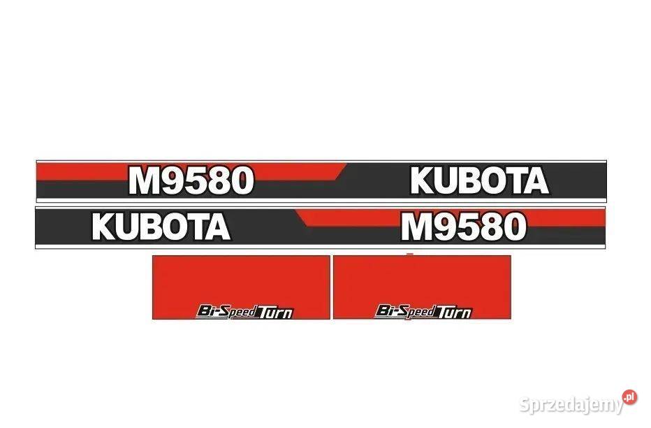 Naklejki oklejenie naklejka KUBOTA M9580 Janików