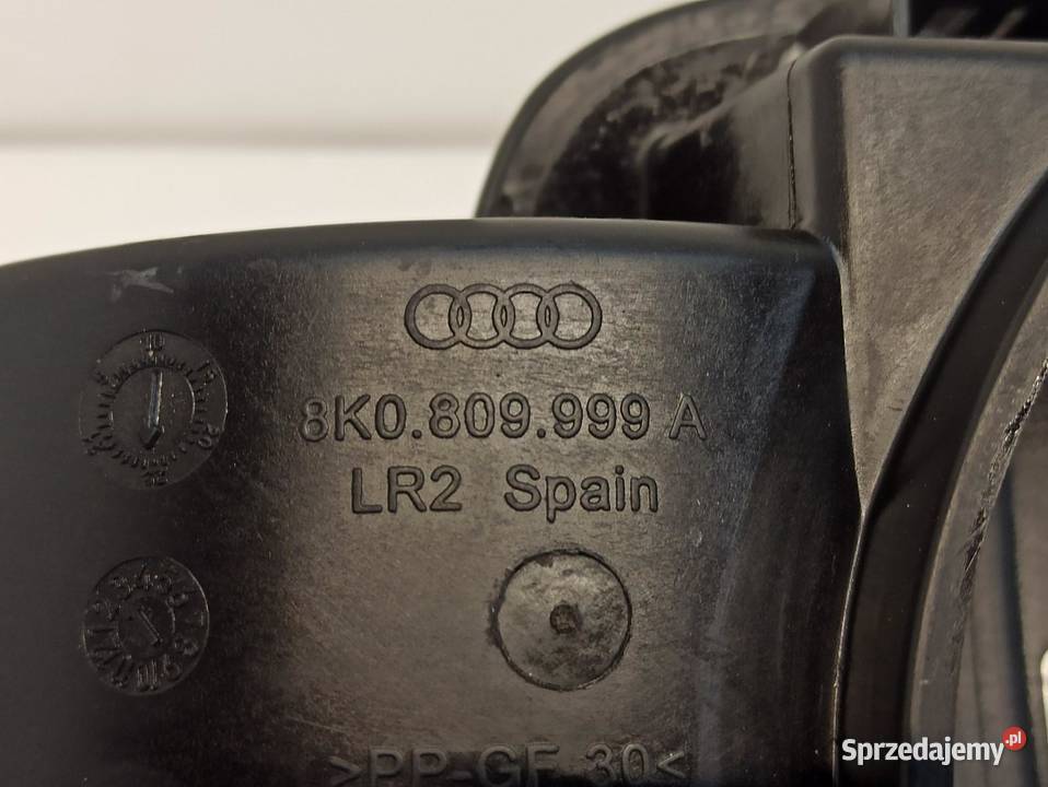AUDI A4 B8 KLAPKA WLEWU PALIWA LZ7S 8K0809999A