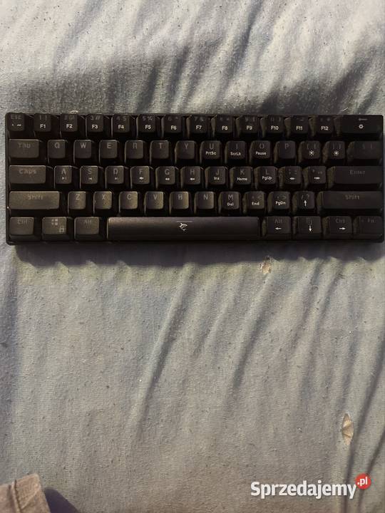 Klawiatura WHITESHARK Shinobi BS Blue Switch 60 USB Budzyń
