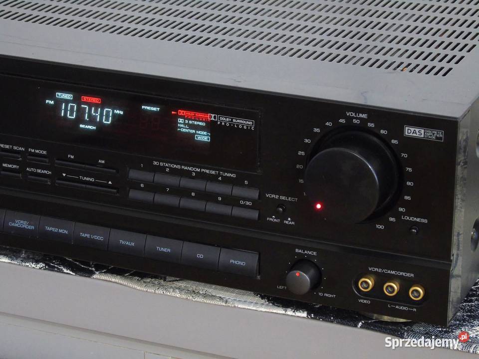 Wzmacniacz z radiem Sherwood RV5030 sprawny 500 Jasło