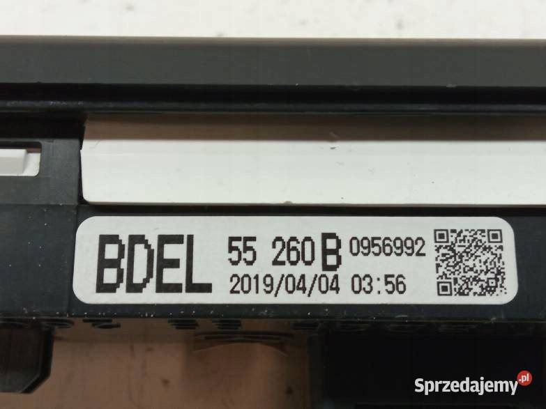 WYŚWIETLACZ PASÓW BDEL55260B Mazda 3 IV 2019 Liczniki i zegary
