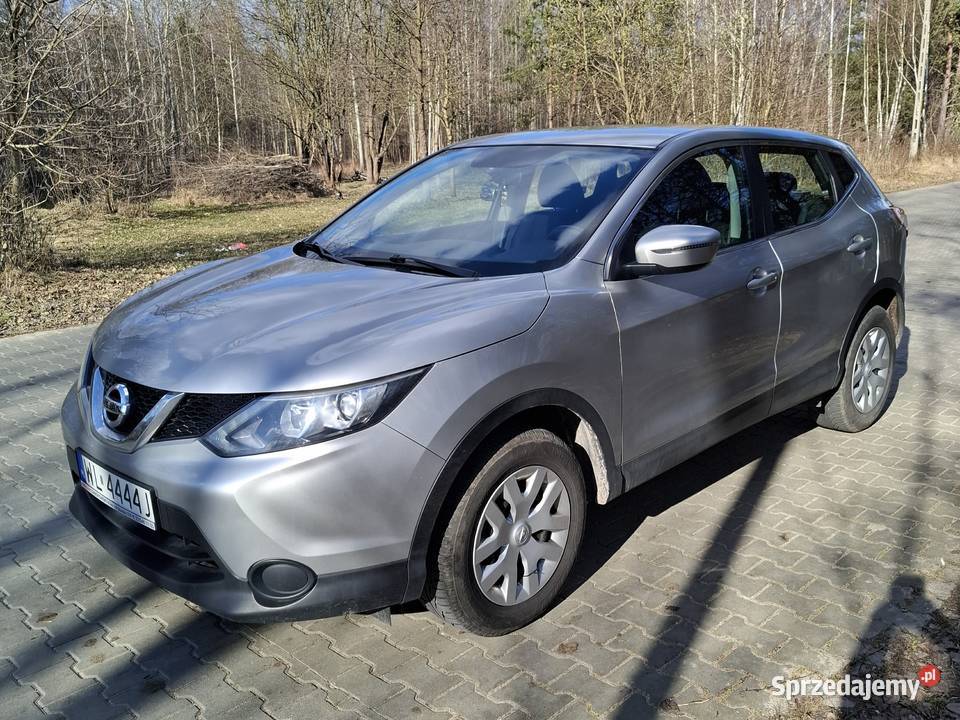 Nissan Qashqai mały przebieg Bezwypadkowy manualna Łochów