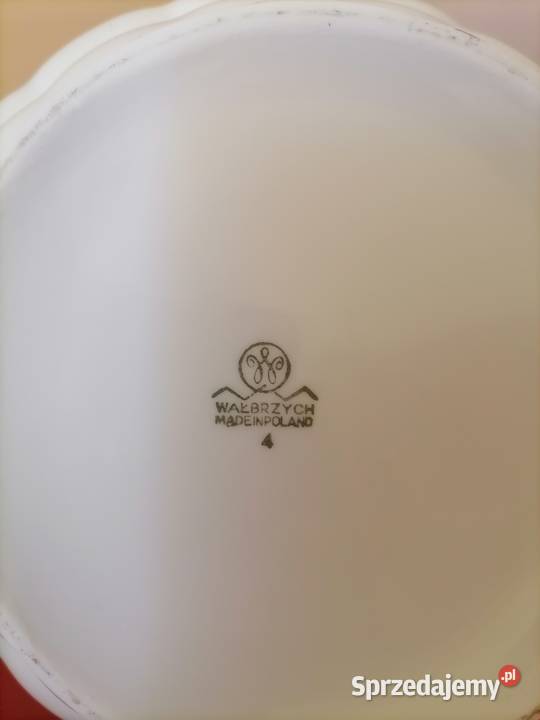 Waza Królewska Porcelanowa z Chochlą dolnośląskie