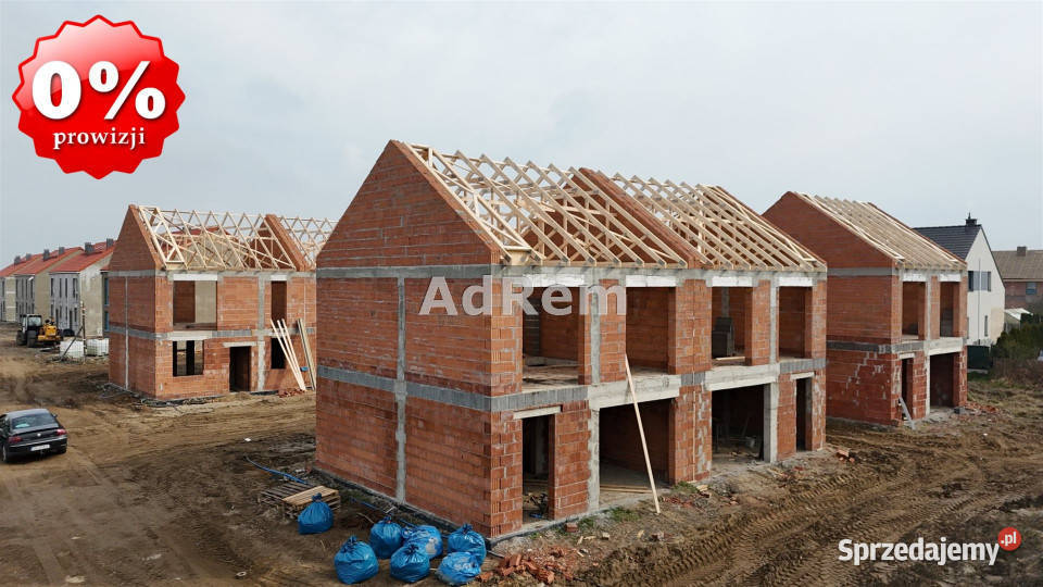 Dom bliźniak 9286m2 Czernica Ogrodowa bliźniak