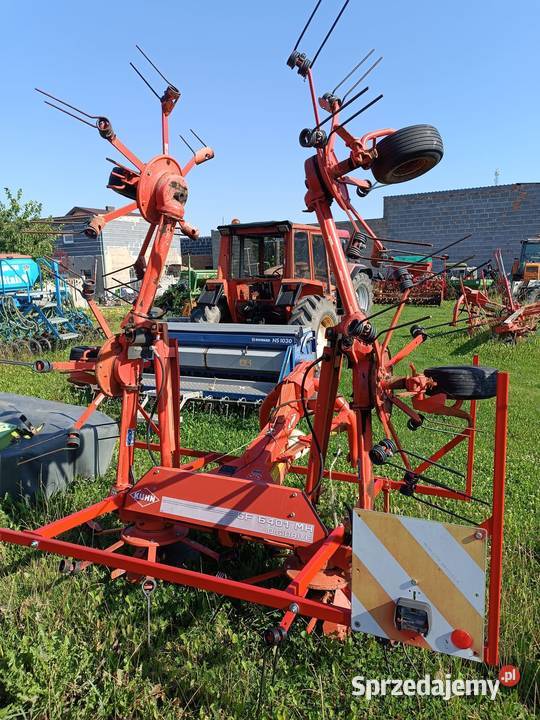 przetrząsacz pająk KUHN GF 6401 pottinger claas wielkopolskie Borzęciczki