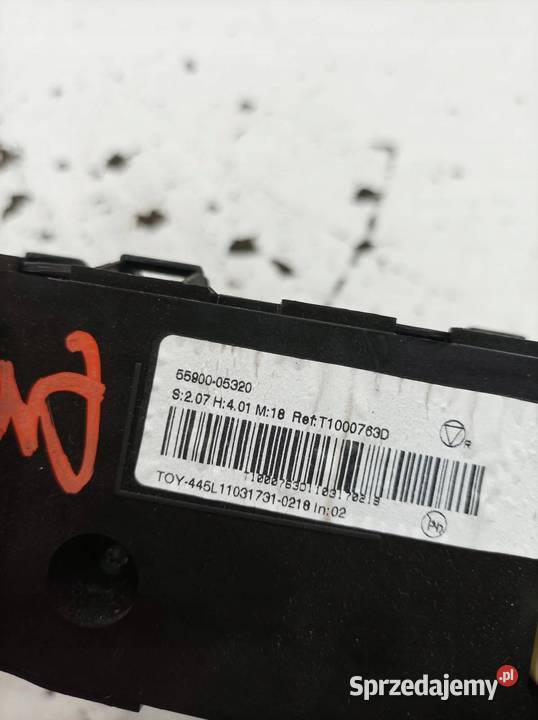 PANEL NAWIEWU 5590005320 Toyota Avensis III 2009 sprzedam