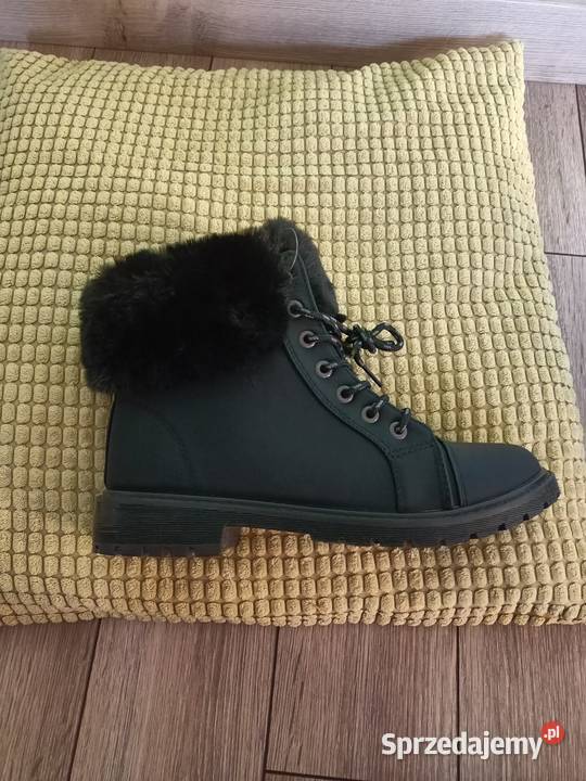 Buty trapery damskie ocieplane