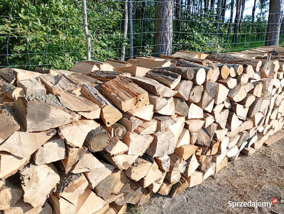 Drewno kominkowe Dąb jesion suchy Żmigród sprzedam