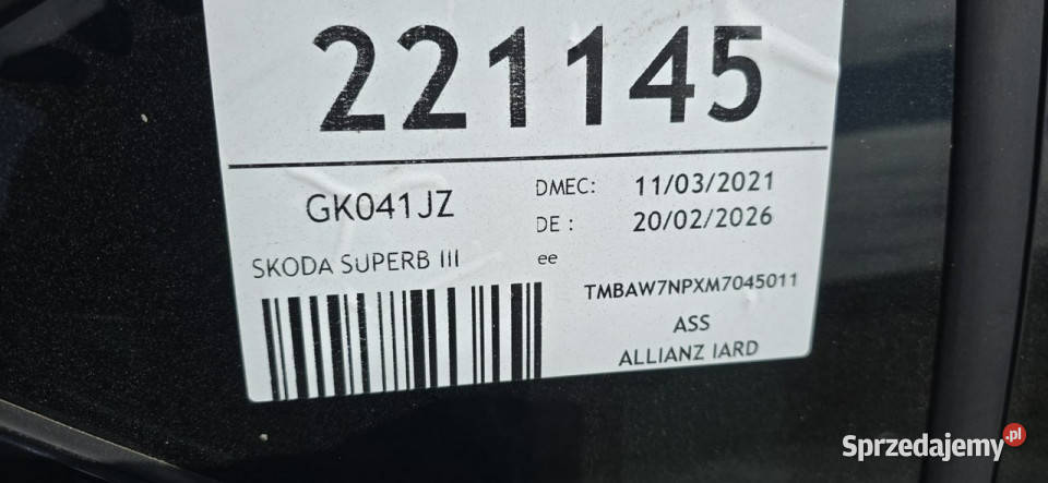 koda Superb Hybrid R 48 Sport Line III 20152023 Superb Pleszew sprzedam