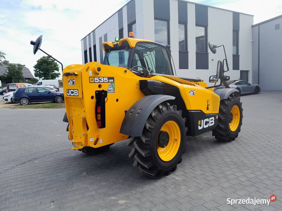 ŁADOWARKA TELESKOPOWA 95 METRA JCB 53595 MANITOU pełny VAT Dźwigi, podnośniki wielkopolskie Krotoszyn