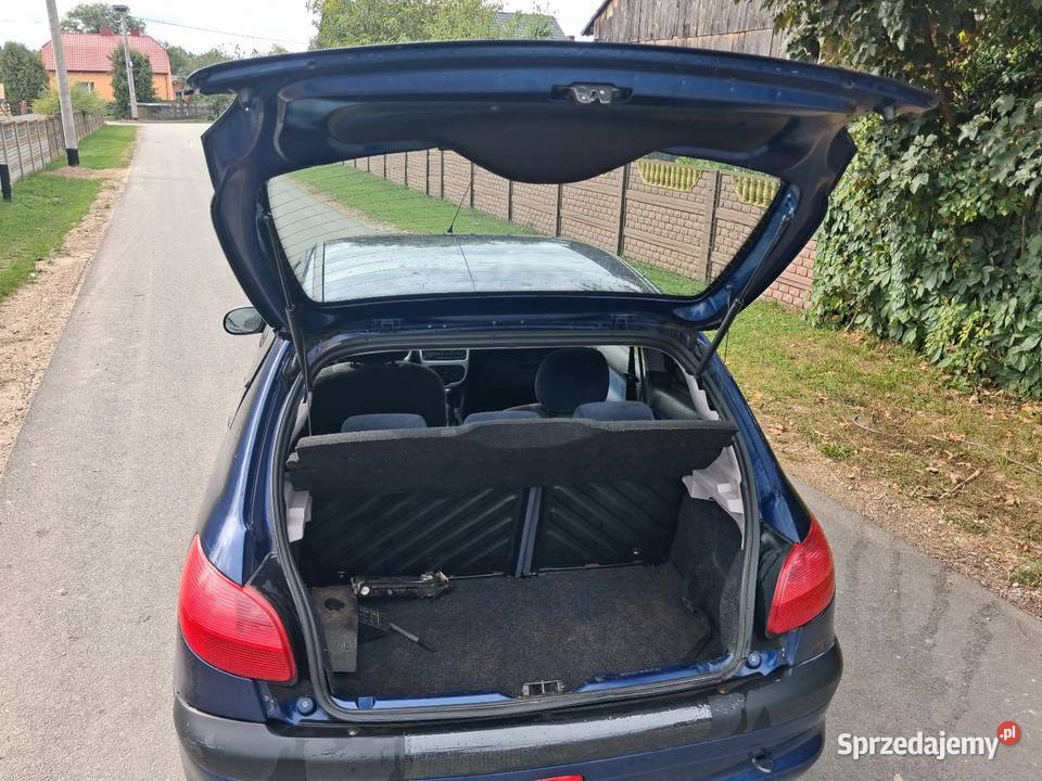 Peugeot 206 14 benzyna możliwa zamiana poduszka powietrzna łódzkie Sekursko