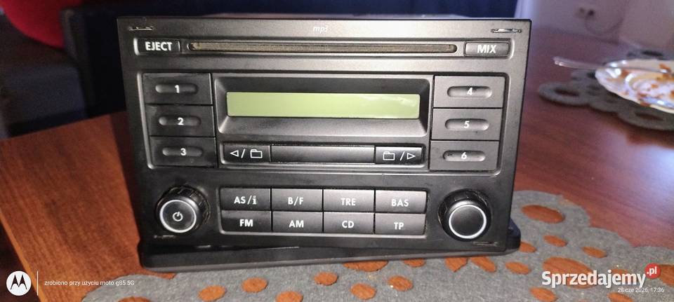 Polo 9N polift fabryczne radio Orginal