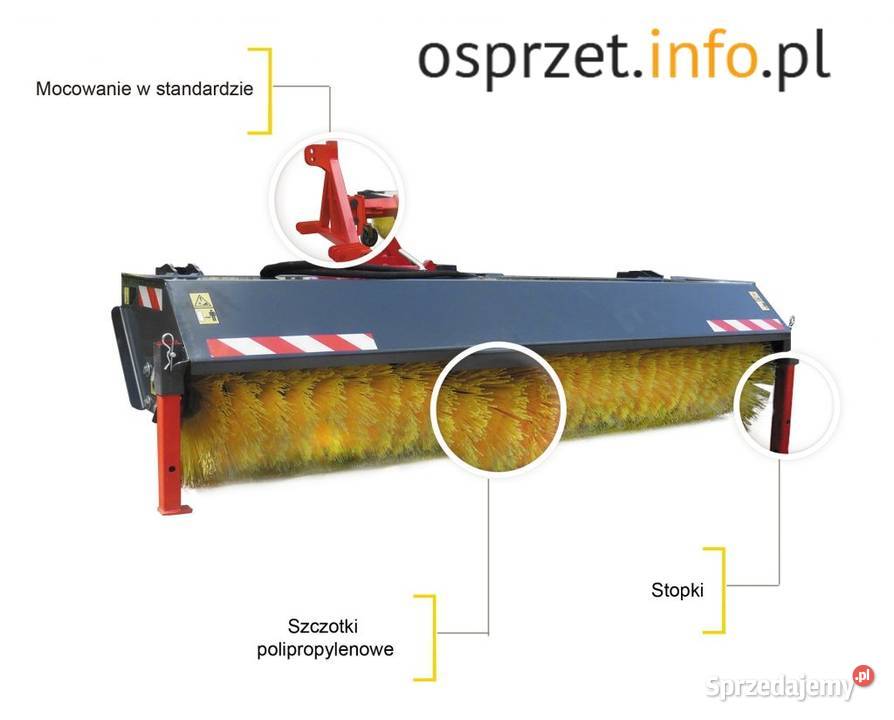Zamiatarka szczotkowa ZE odśnieżanie Prudnik sprzedam
