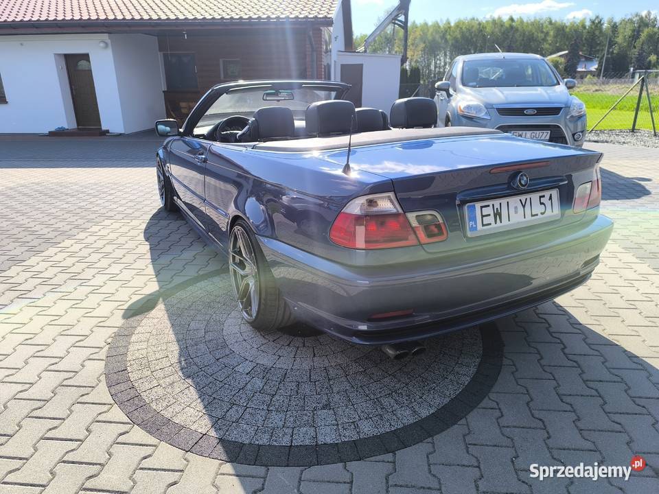 BMW E46 325ci cabrio m54b25 nieuszkodzony łódzkie Wieluń